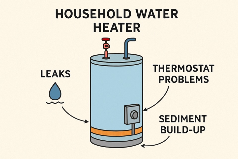 Common Water Heater Problems At Home